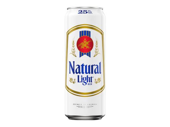 Order Natural Light - 25oz Can food online from Jacob's Liquor store, Sachse on bringmethat.com