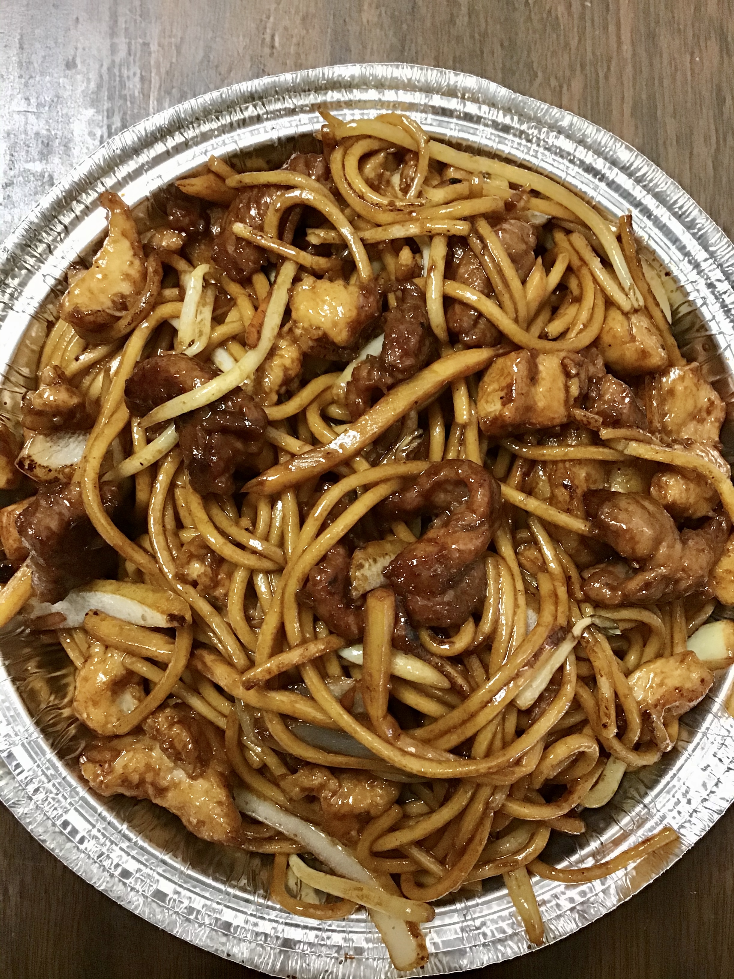 Order Quart House Lo Mein food online from Peach Garden store, Bloomington on bringmethat.com
