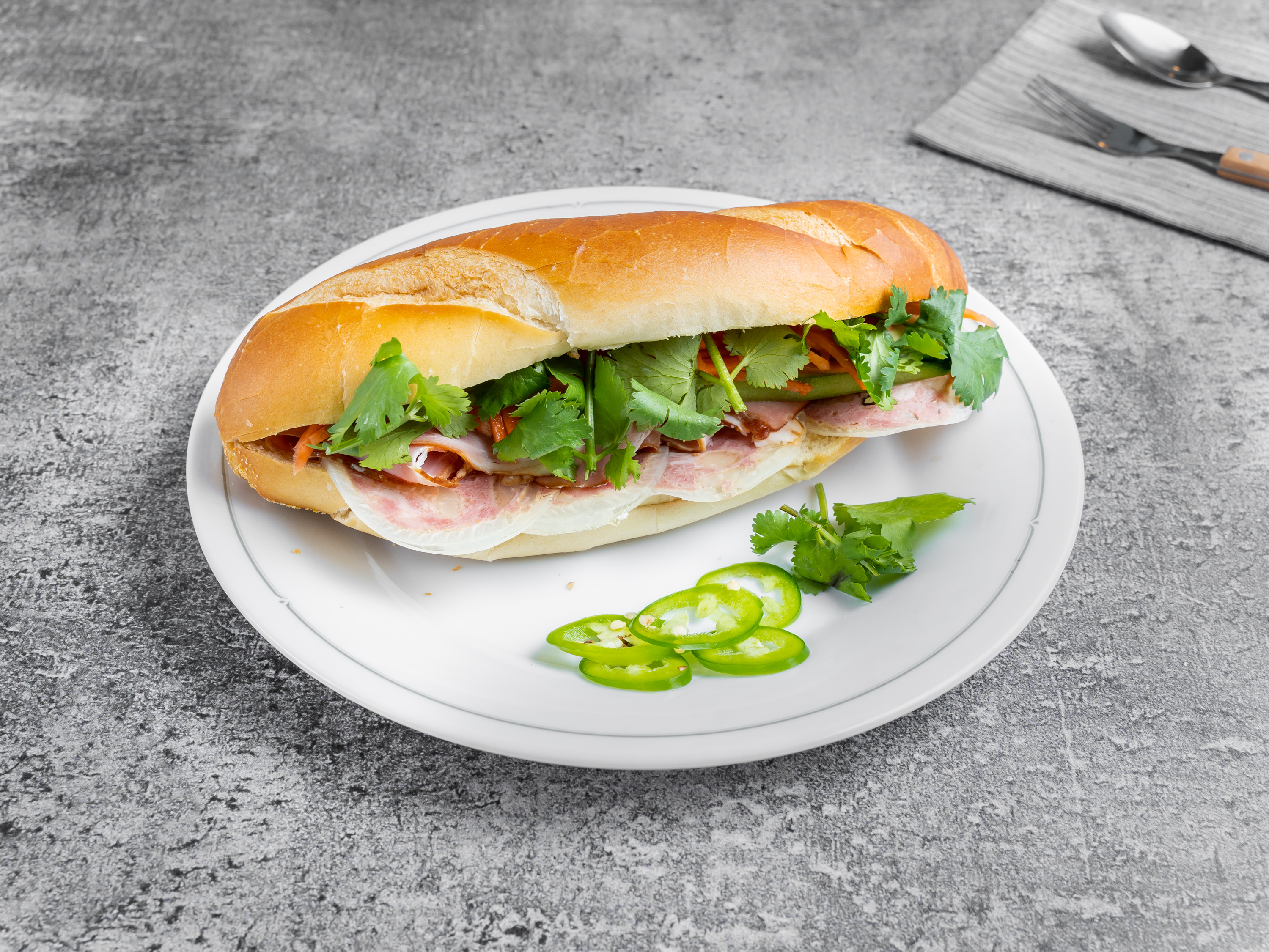 Order 1. Long Bay Special Sandwich food online from Ha Long Bay store, Long Island City on bringmethat.com
