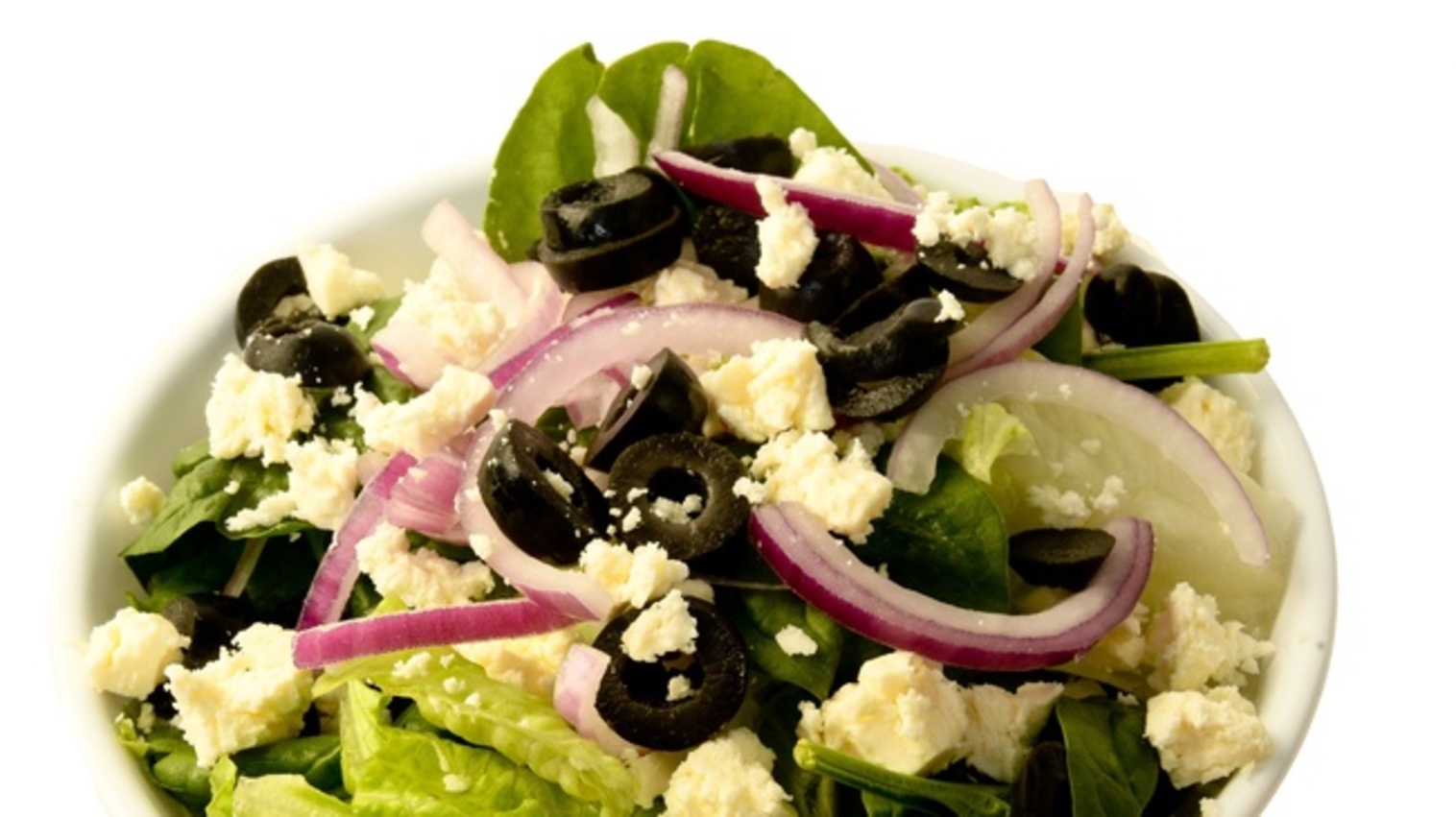 Order Greek Salad food online from Mama Roni's Pizza store, Fort Collins on bringmethat.com