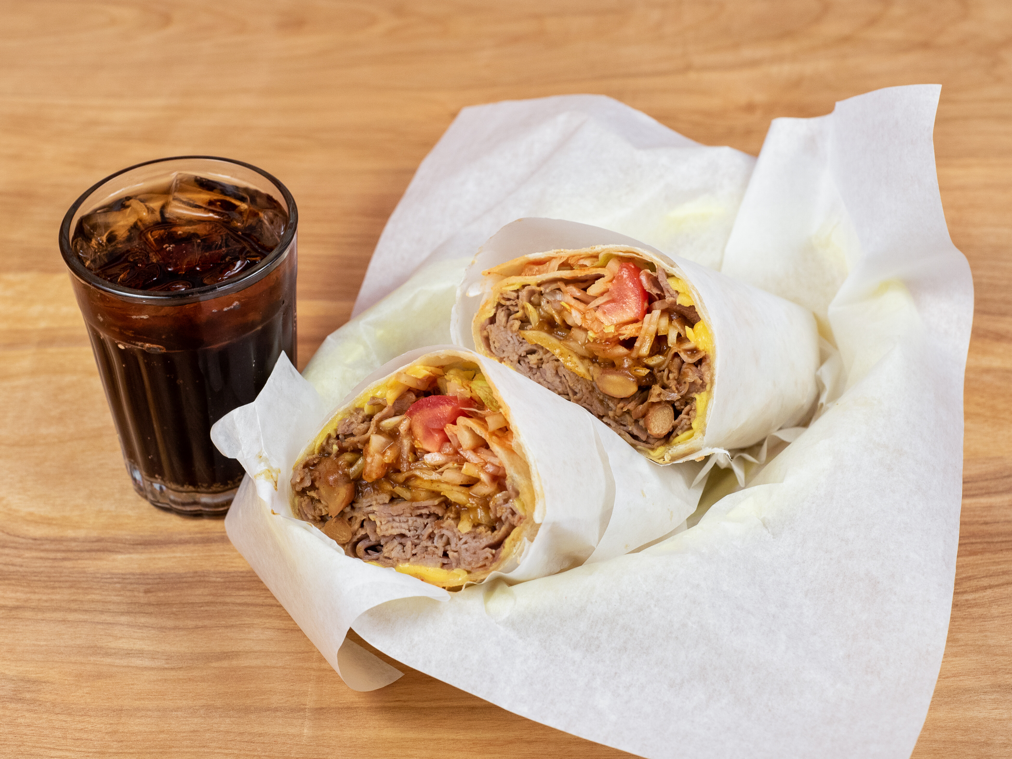 Order Beef Burrito food online from Mr T Gyros store, Schiller Park on bringmethat.com