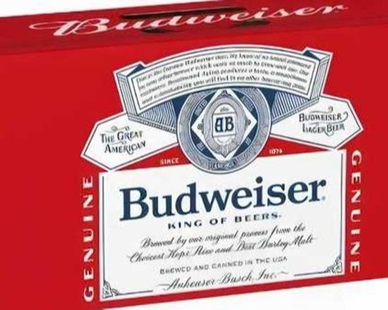 Order Budweiser 18 Pack 12 oz Can food online from Shell store, Antioch on bringmethat.com
