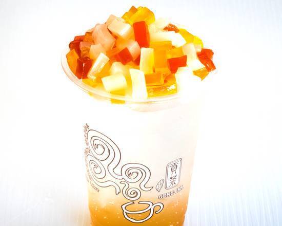 Order Sparkling Rainbow Lychee food online from Gong Cha store, Buena Park on bringmethat.com