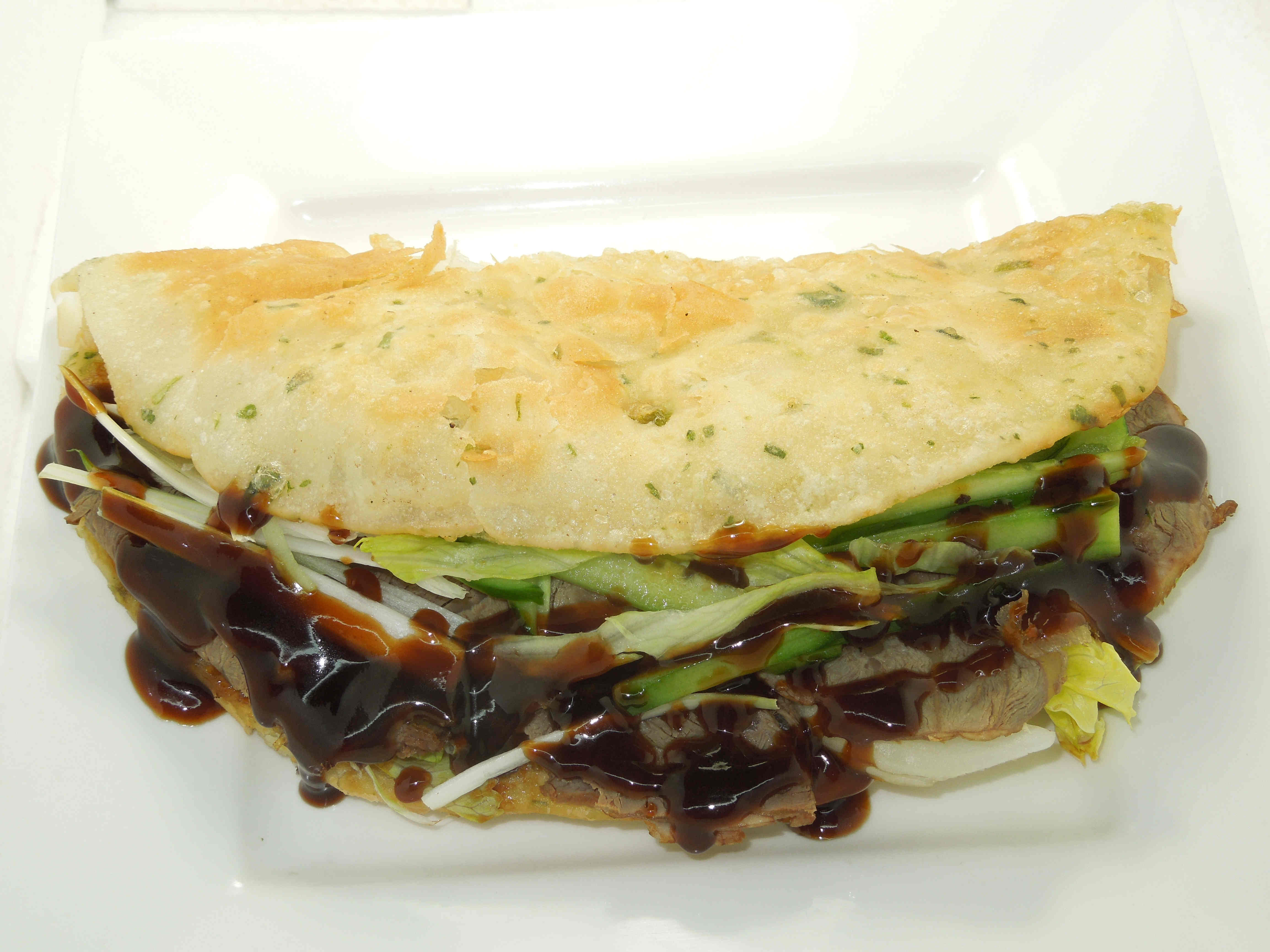 Order Beef Pancakes food online from Sichuan hot pot cuisine store, New York on bringmethat.com