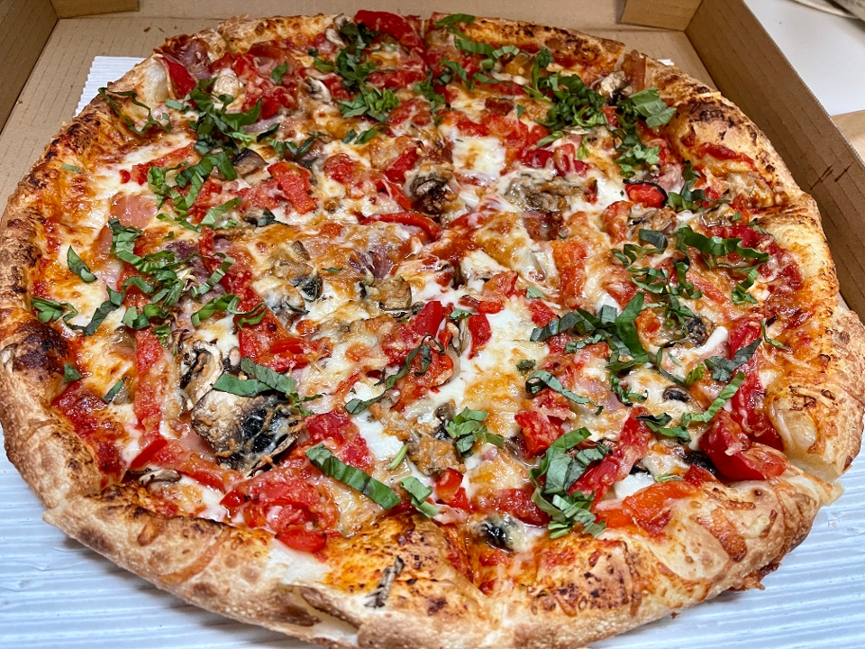 Order QUATTRO STAGIONI 10" food online from Bitcoin Pizza store, Seattle on bringmethat.com