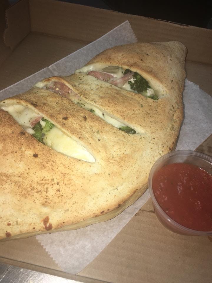 Order Calzone - Small food online from Dante's Pizzeria store, Oneonta on bringmethat.com