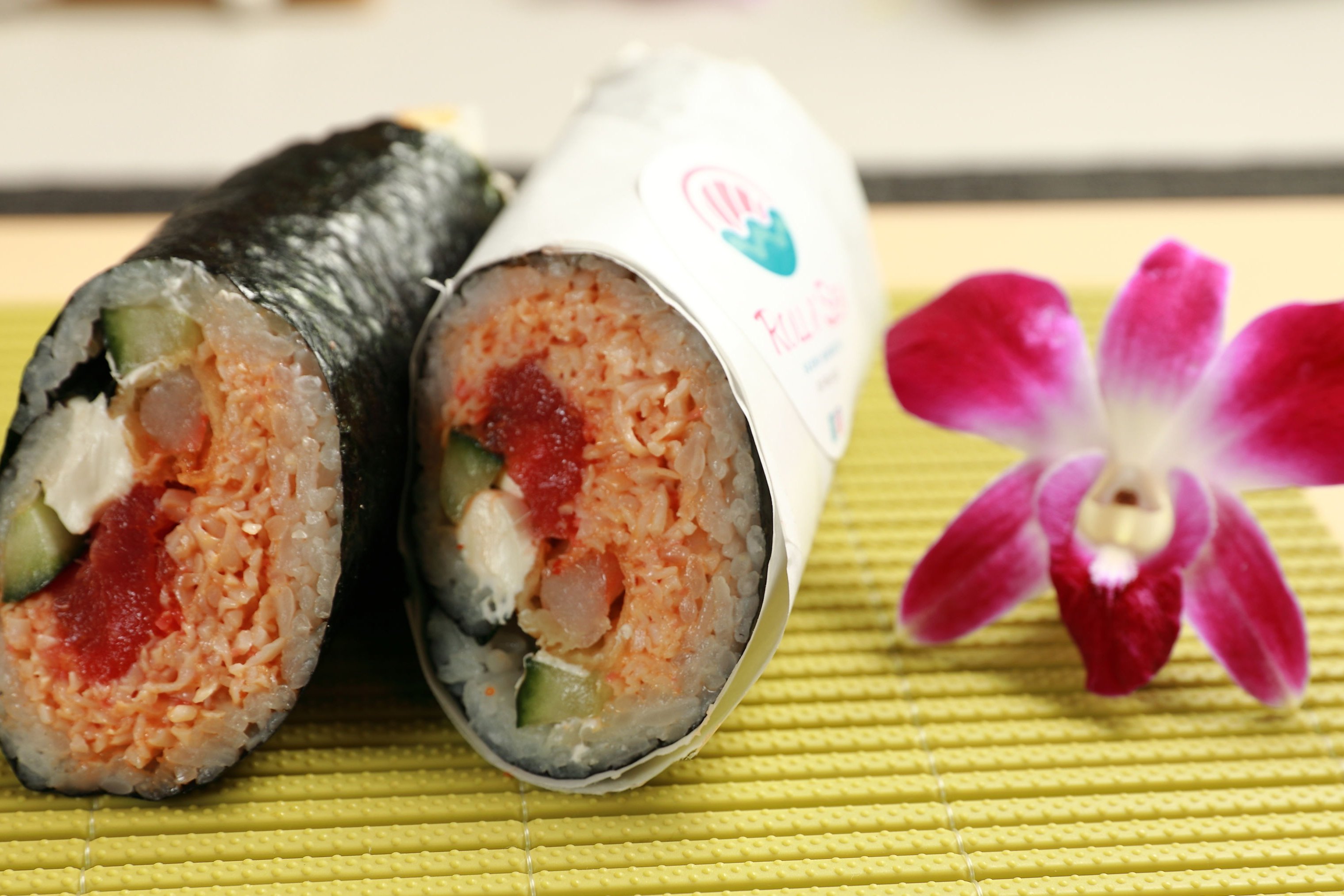Order Sakura (Spicy, Raw) food online from Genki Sushi store, Dallas on bringmethat.com