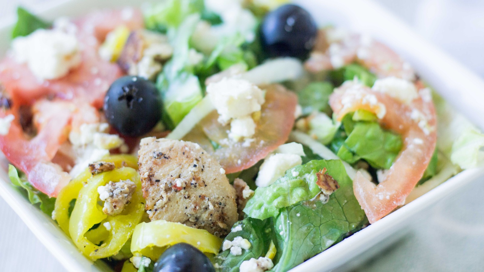 Order Greek Salad Combo food online from Chex Grill & Wings store, Charlotte on bringmethat.com
