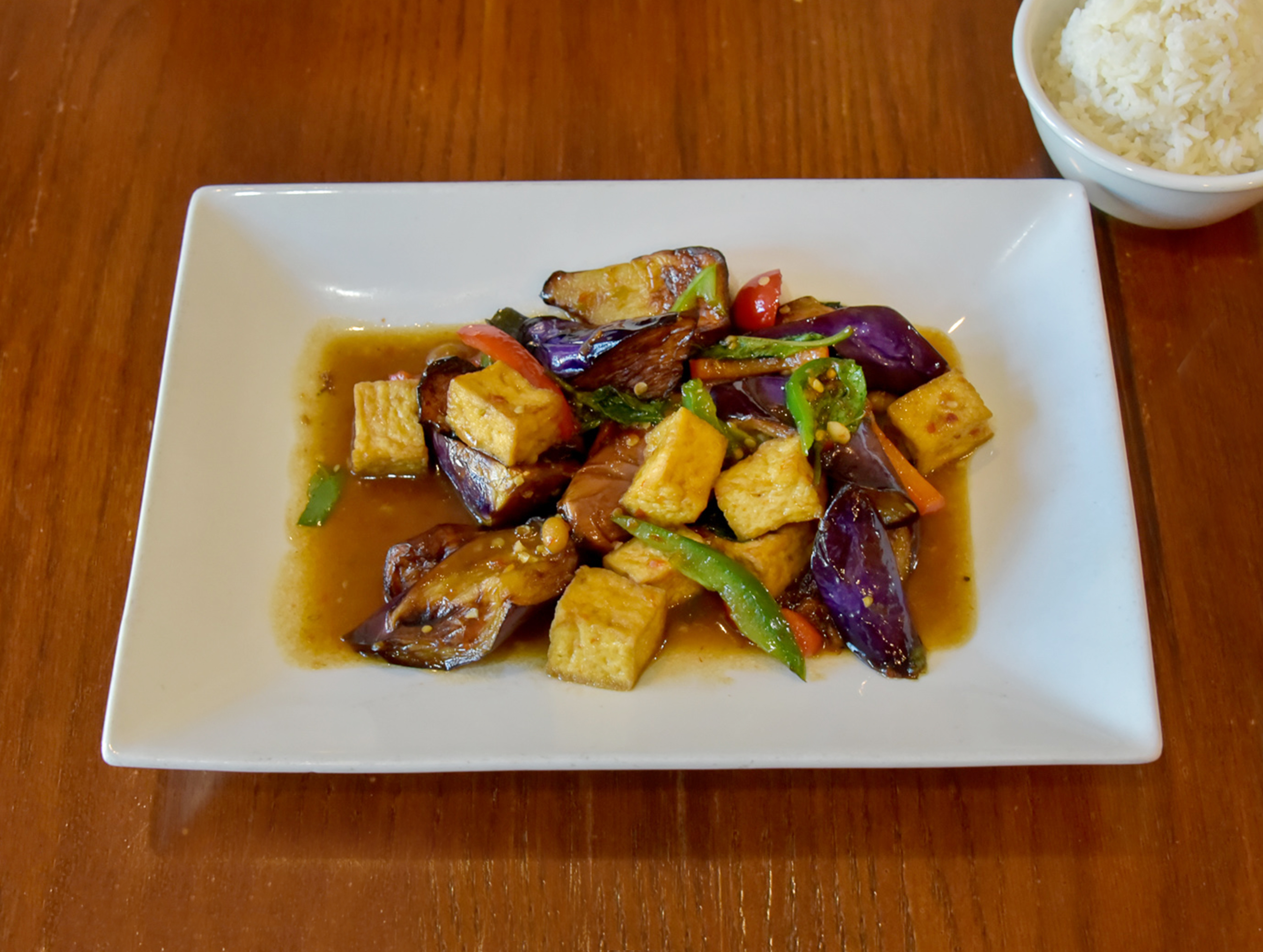Order Spicy Eggplant food online from Monsoon Siam store, Madison on bringmethat.com
