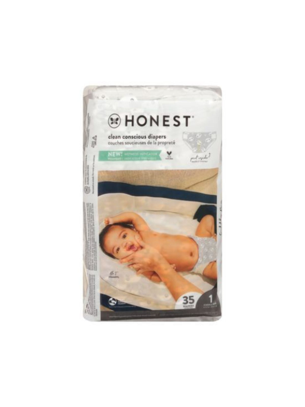 Order The Honest Company Diaper Size 1 (35 count) food online from Stock-Up Mart store, Minneapolis on bringmethat.com