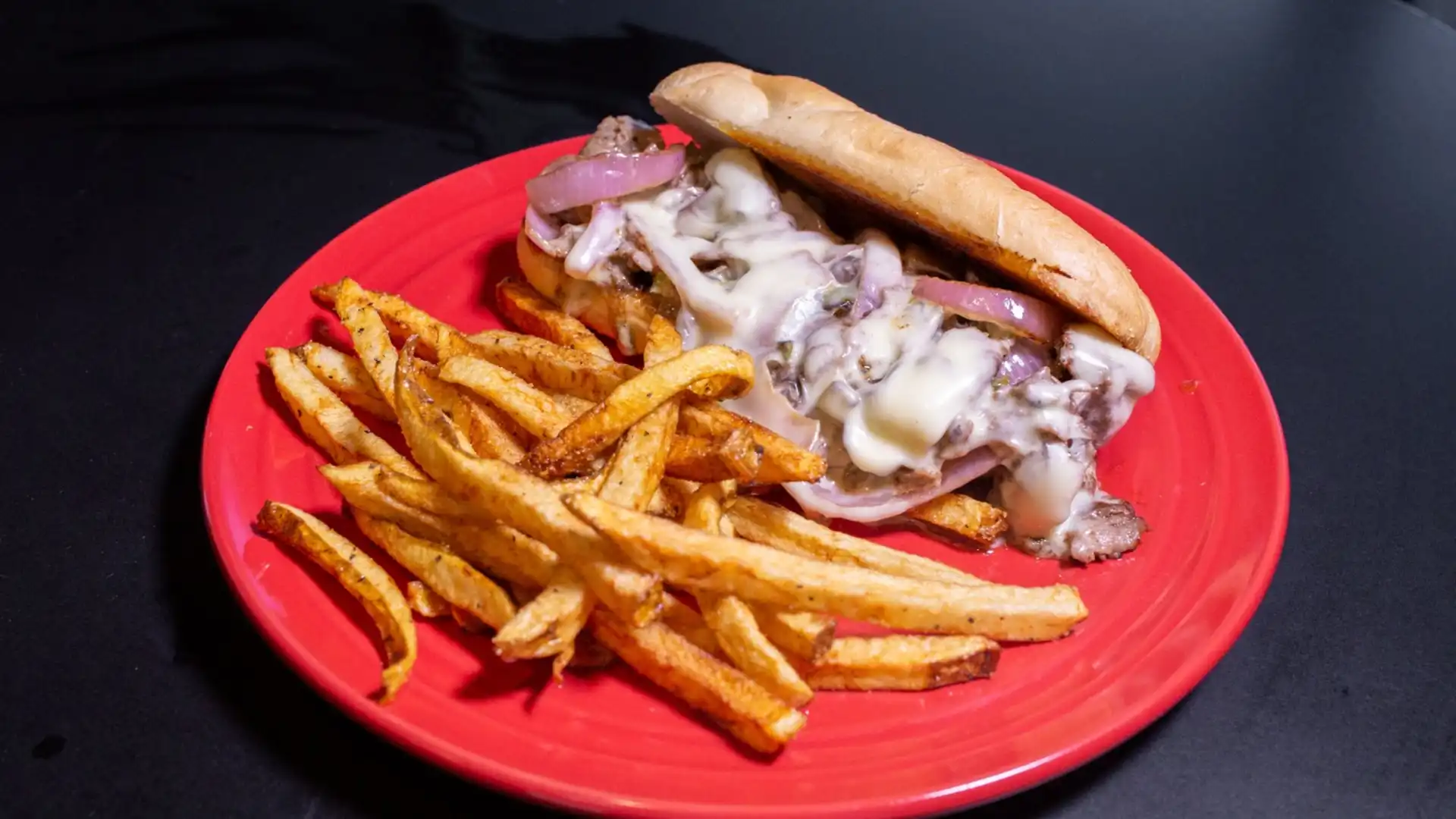 Order Philly Cheese Steak food online from The Shuffle Inn store, Canton on bringmethat.com