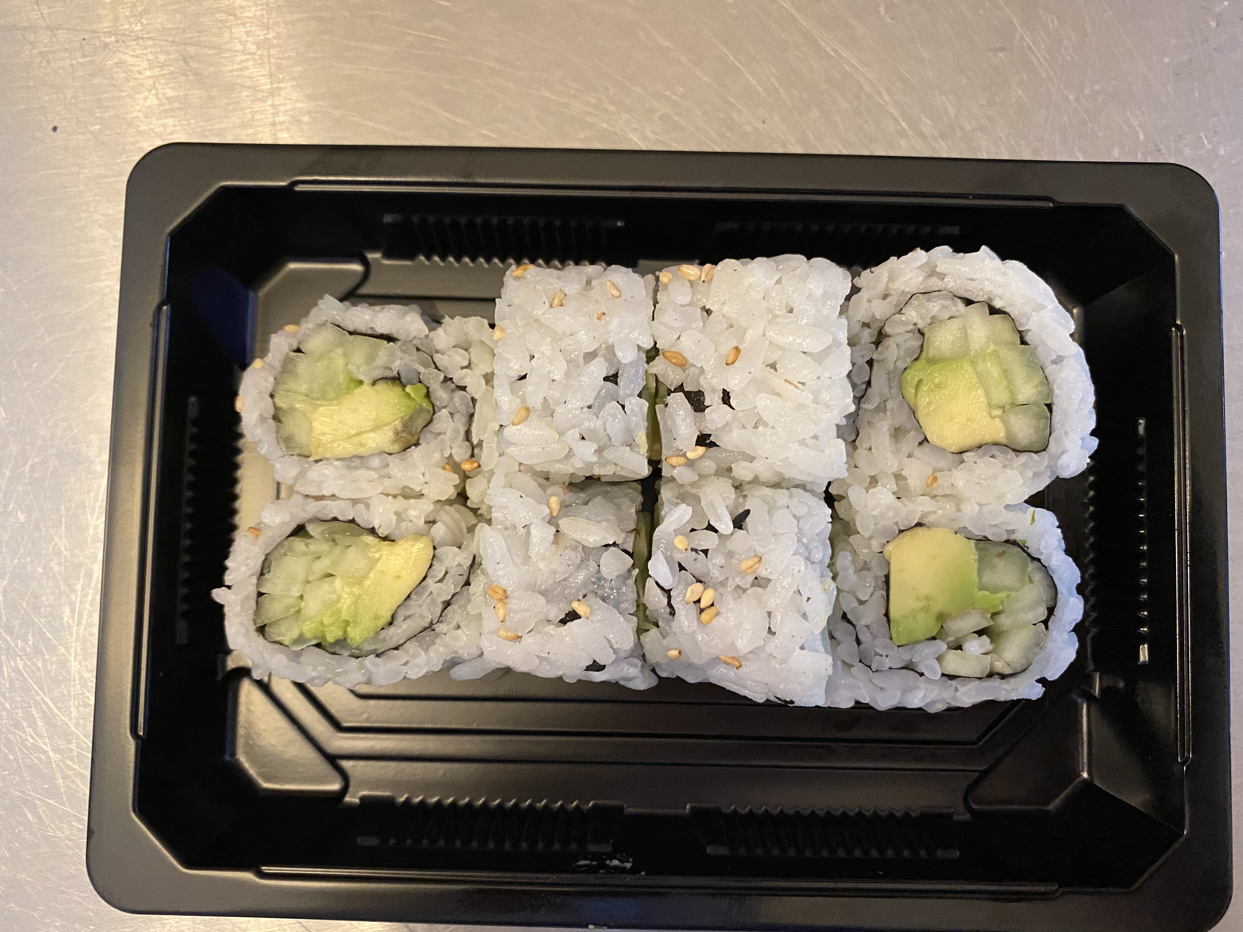 Order Cucumber Avocado Roll food online from Grey Whale Sushi & Grill store, Lincoln on bringmethat.com