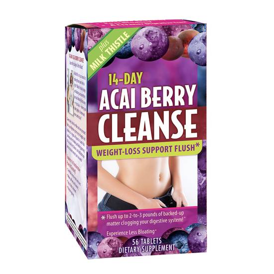 Order Applied Nutrition 14-Day Acai Berry Cleanse Tablets (56 ct) food online from Rite Aid store, EAST AURORA on bringmethat.com