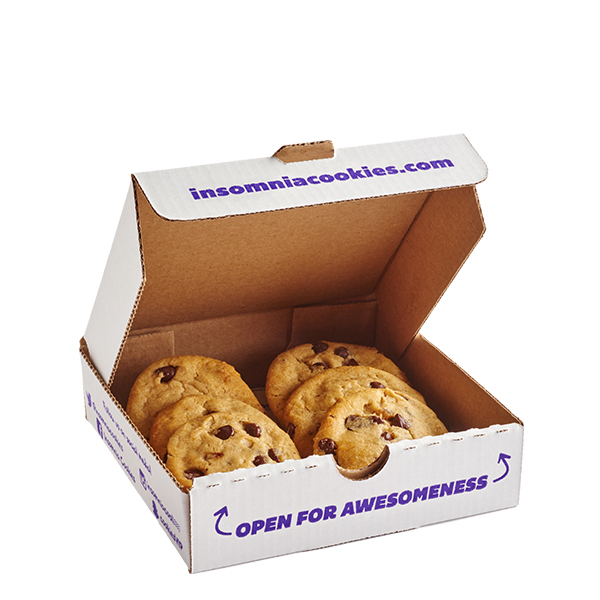 Order Gluten Free 6-Pack food online from Insomnia Cookies store, Cincinnati on bringmethat.com