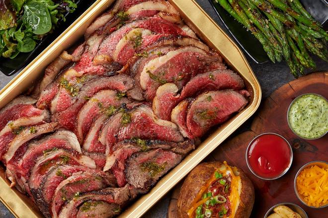 Order Meat Trays: USDA Prime Beef Picanha food online from El Toro Loco Churrascaria store, Westchester on bringmethat.com