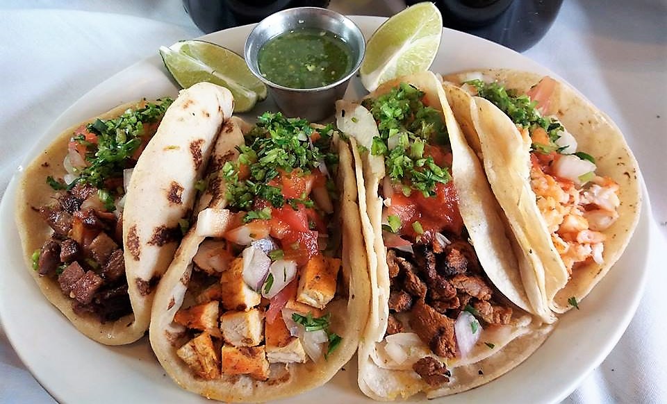 Order Tacos Salvadorano food online from El Pulgarcito Restaurant store, Alexandria on bringmethat.com