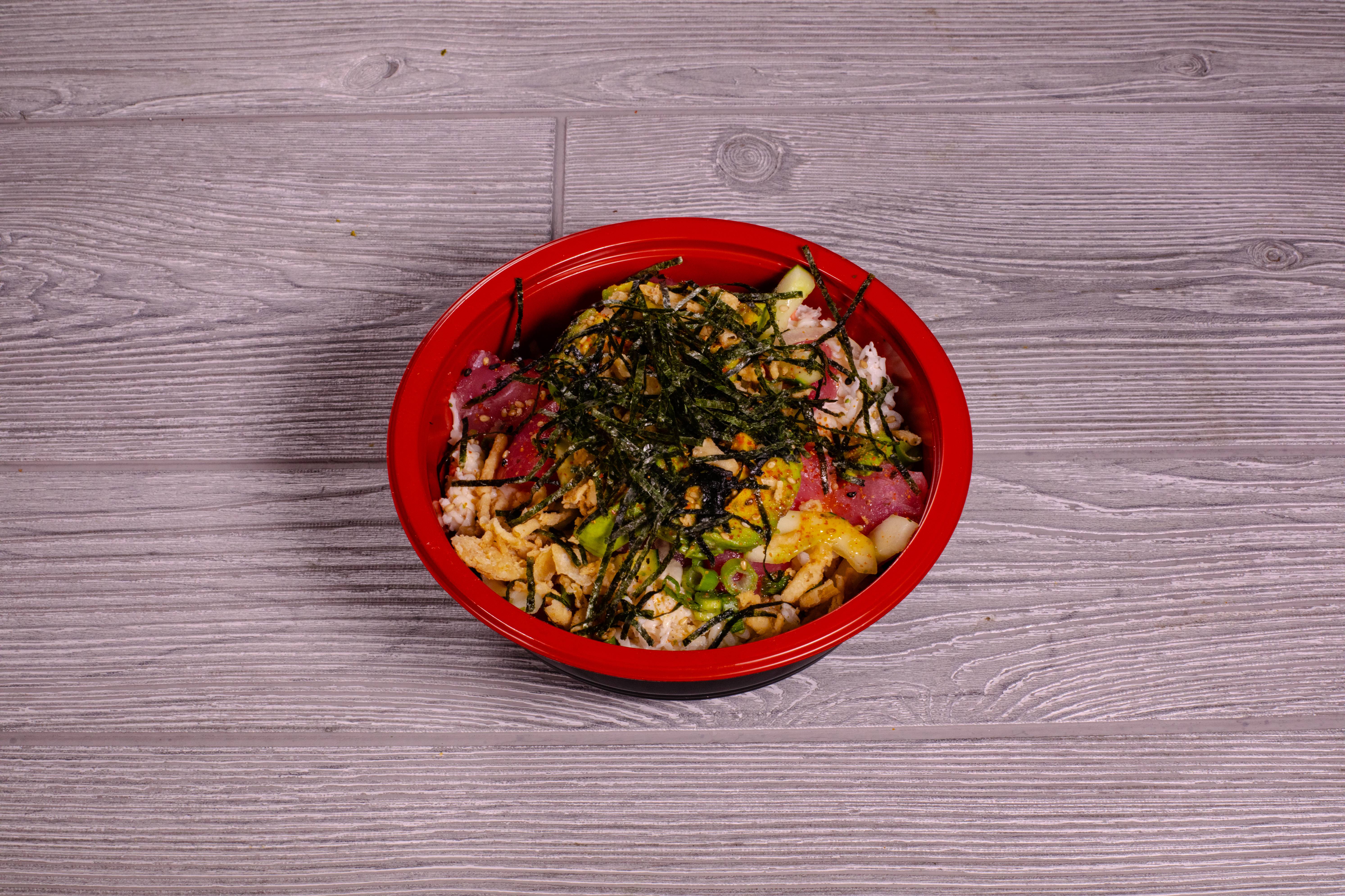 Order Ahi Tuna Bowl food online from Below 40 store, Carrollton on bringmethat.com