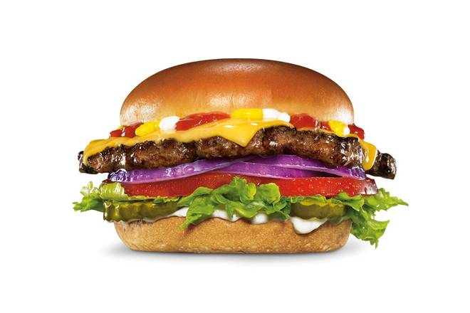 Order Original Angus Burger food online from Hardees store, Oakwood on bringmethat.com