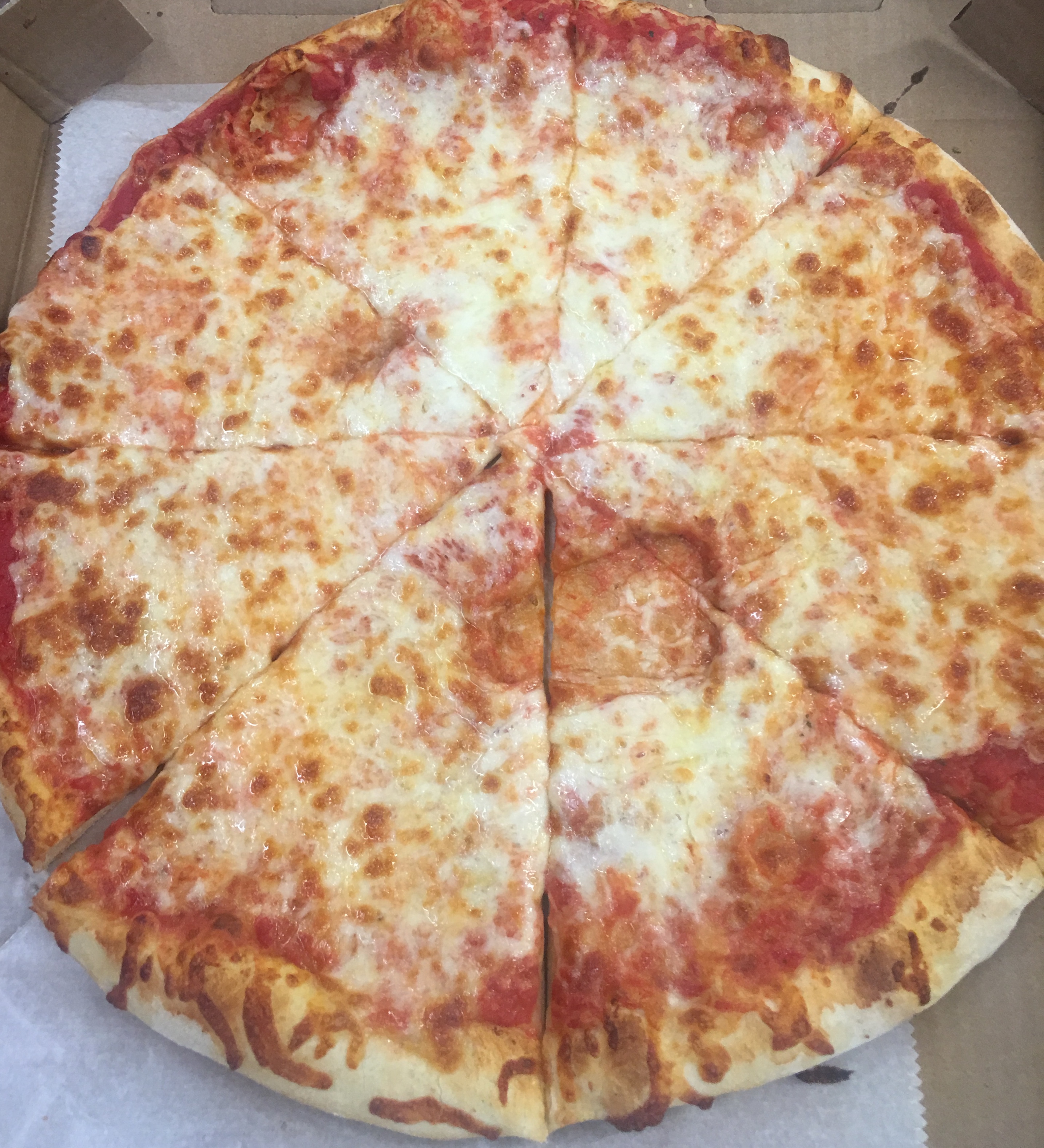 Order Plain Cheese Pizza food online from Roma Pizza store, Bear on bringmethat.com