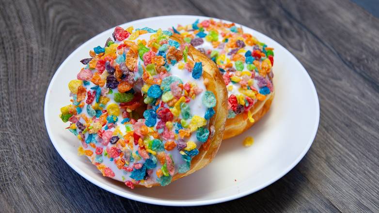Order Two Fruity Pebble Donuts/ Oreo food online from Apple Fritter store, San Mateo on bringmethat.com