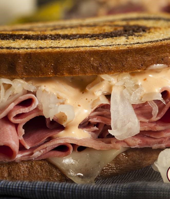 Order Corn Beef Reuben food online from Recovery Sports Grill store, Troy on bringmethat.com
