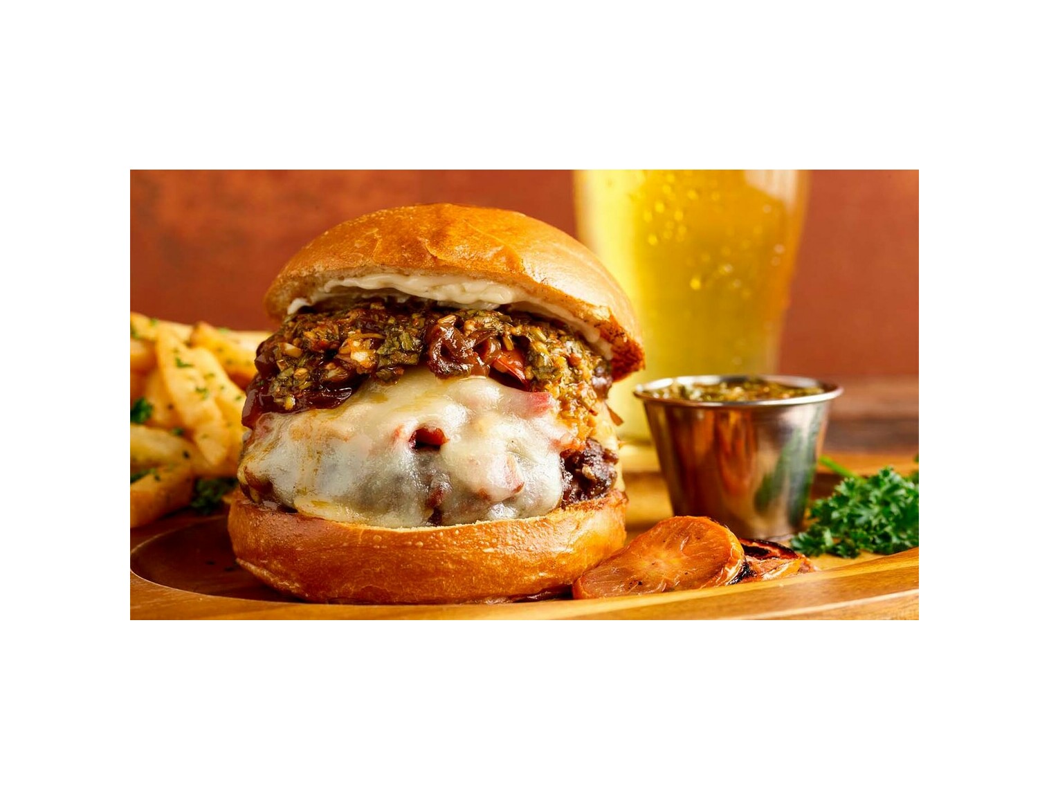 Order Gaucho Burger Sandwich food online from Gaucho Grill store, Pasadena on bringmethat.com