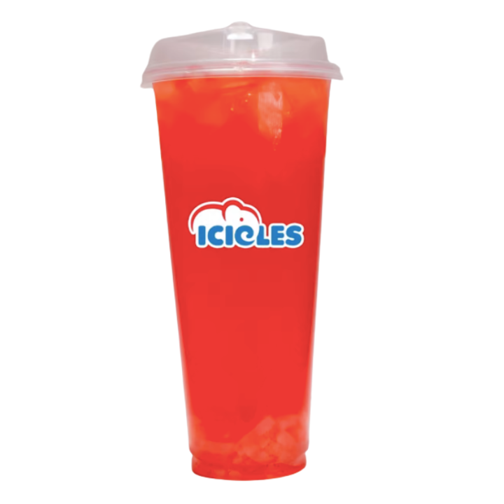 Order Strawberry & Peach Tea                                           (Toppings not Included) food online from Icicles store, Pleasanton on bringmethat.com