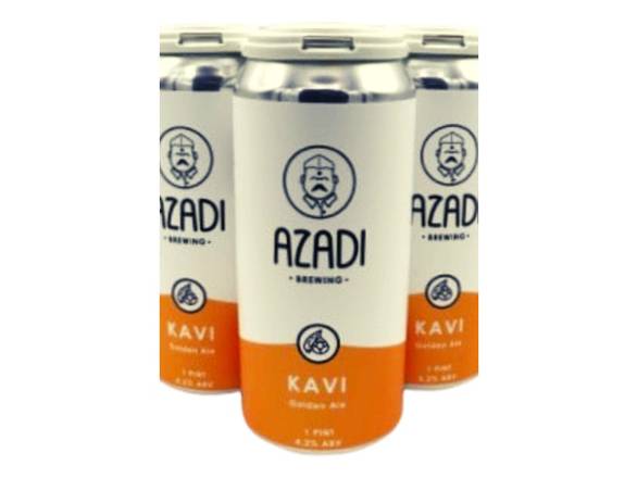 Order Azadi Brewing: Kavi - 4x 16oz Cans food online from Garfield's Beverage Warehouse store, Chicago on bringmethat.com