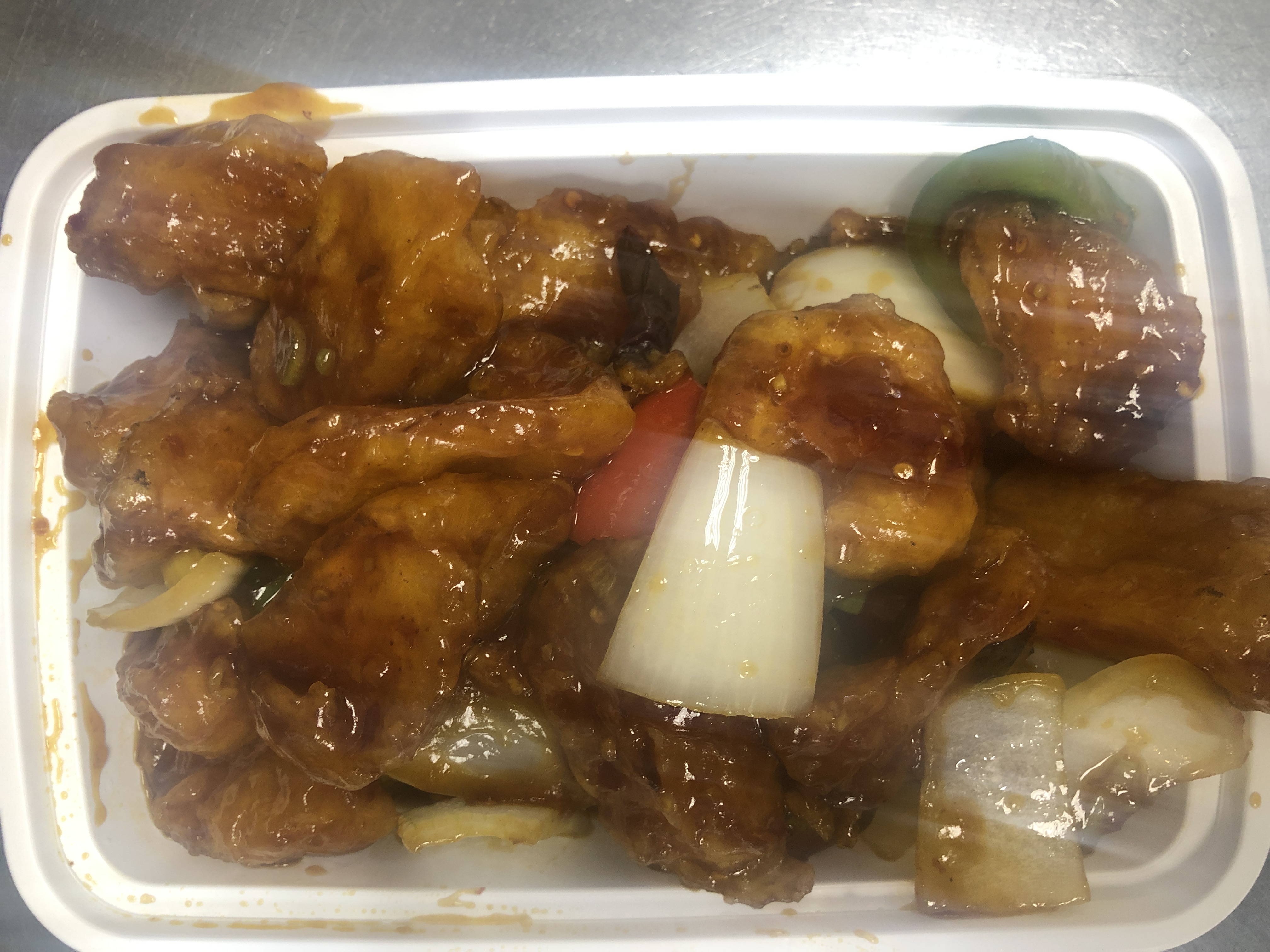 Order 101a. General Tso's Eggplant food online from Fortune East store, Garden City Park on bringmethat.com