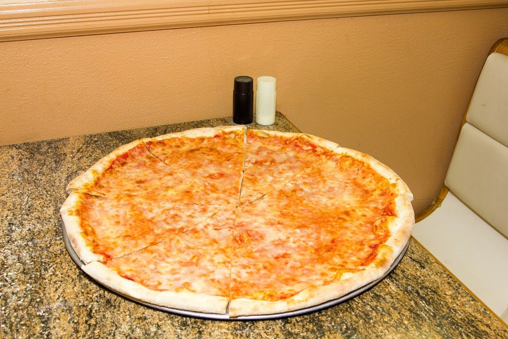 Order Cheese Pizza - Small 10'' food online from Nick's Pizza store, Baltimore on bringmethat.com