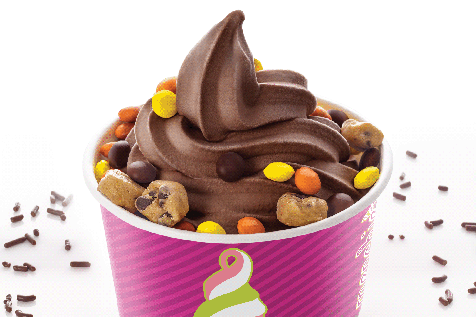 Order Chocolate Froyo food online from Menchie's Frozen Yogurt store, Colleyville on bringmethat.com