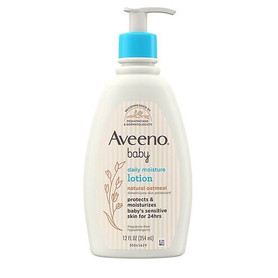 Order Aveeno® 12 oz. Baby Daily Moisture Lotion food online from Buybuy Baby store, Ballwin on bringmethat.com