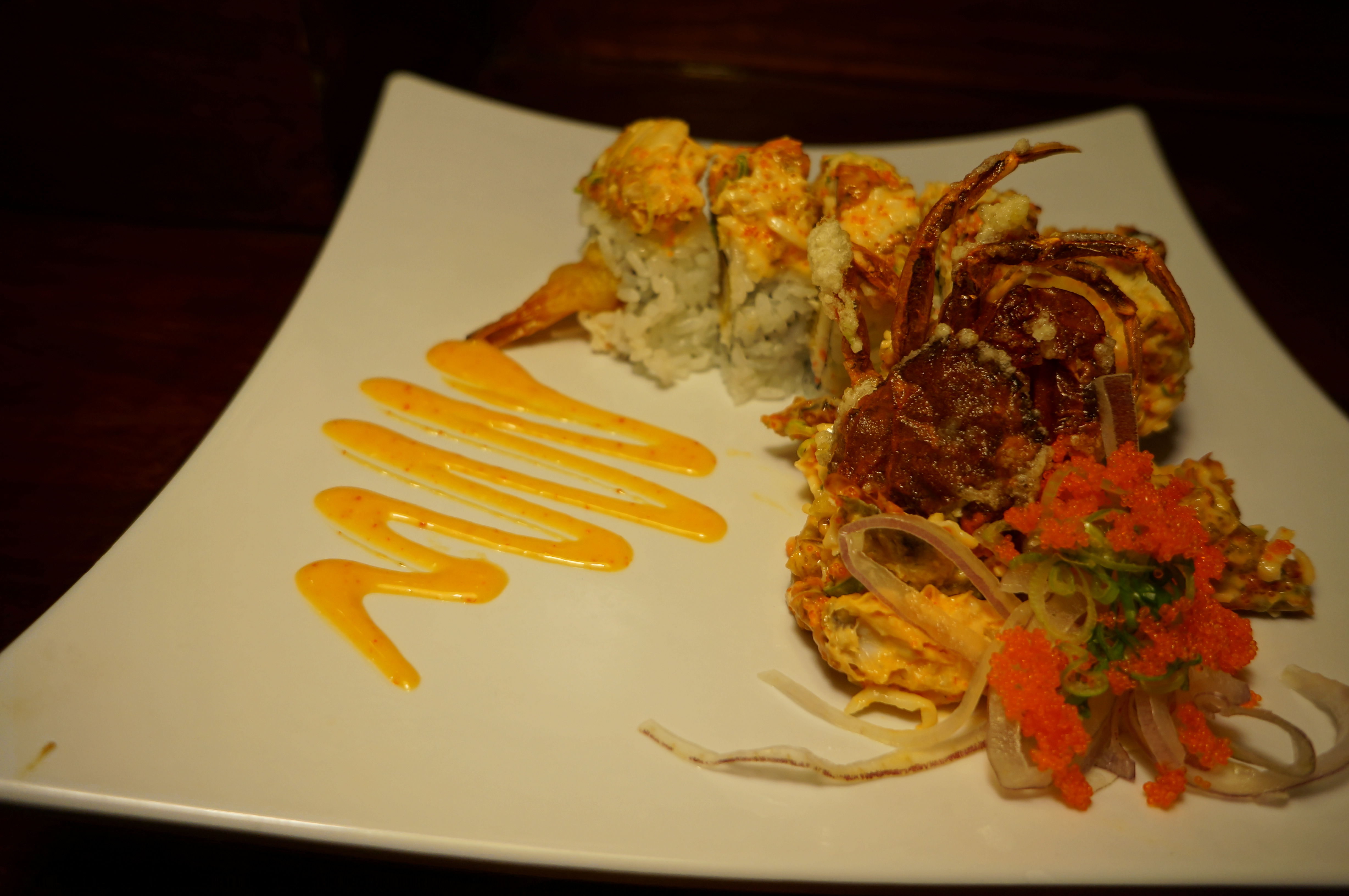 Order Spider Man Roll food online from Tomo Sushi store, Laguna Woods on bringmethat.com