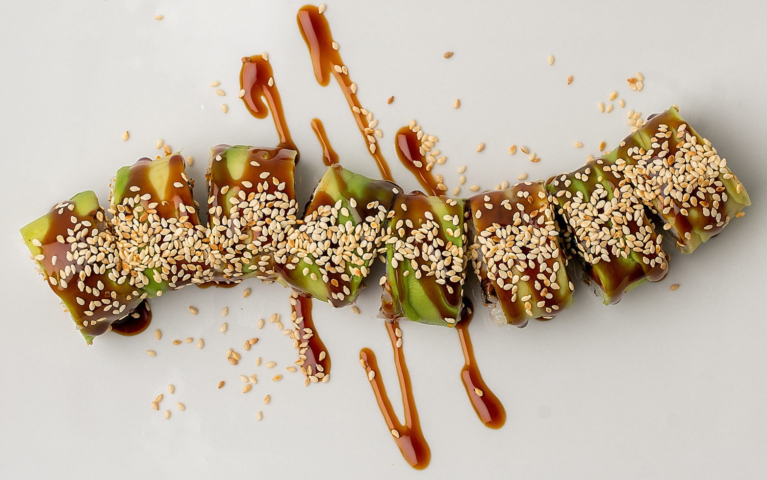 Order Green Dragon Roll food online from Dragonfly store, Linden on bringmethat.com