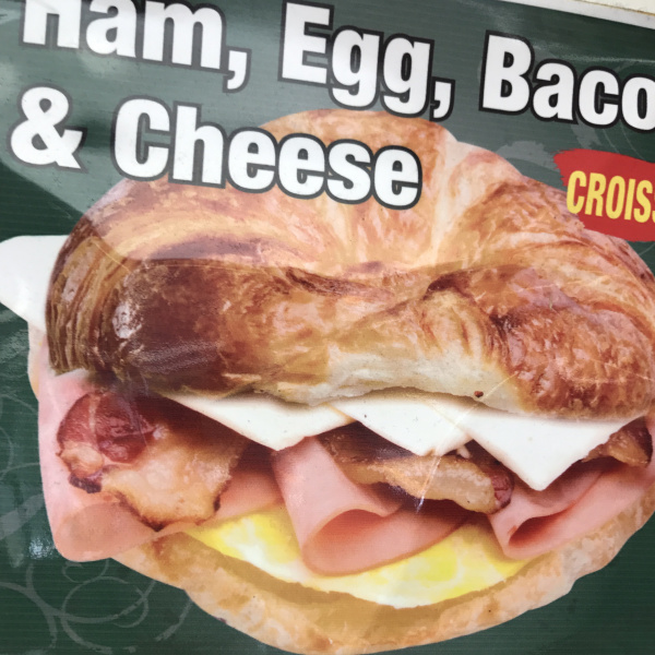 Order Ham, Egg, Bacon and Cheese food online from Luv N Donuts store, Santa Ana on bringmethat.com
