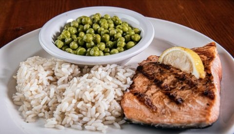 Order Grilled Salmon food online from Crosstown Grille store, Peachtree City on bringmethat.com