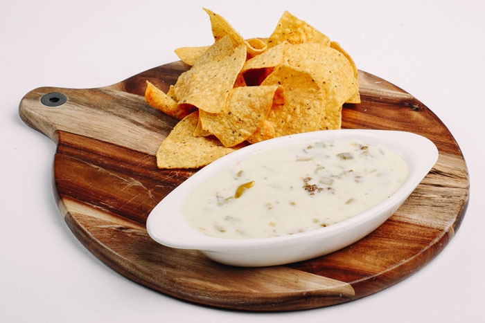 Order Small Meaty Queso food online from Yabos Tacos store, Hilliard on bringmethat.com