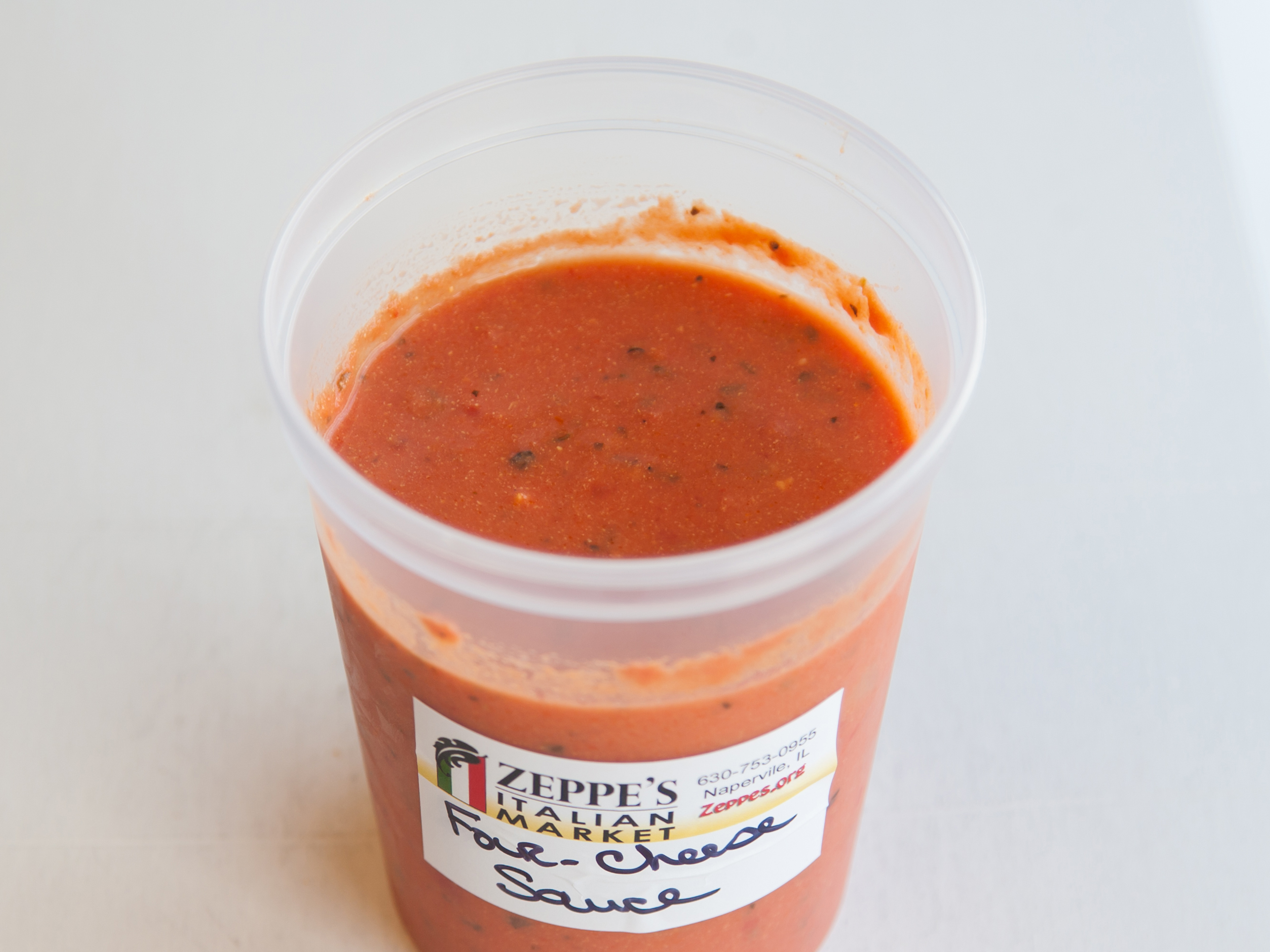 Order Four Cheese Sauce food online from Zeppe Italian Market store, Naperville on bringmethat.com