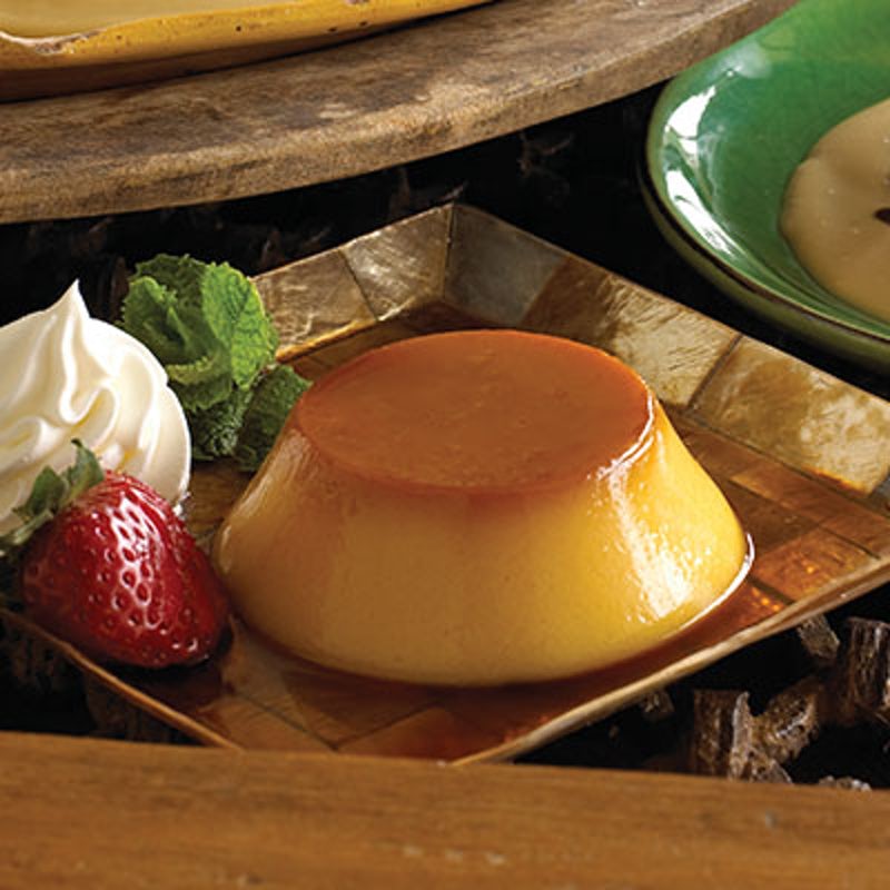 Order Traditional Flan food online from Abuelo Mexican Restaurant store, League City on bringmethat.com