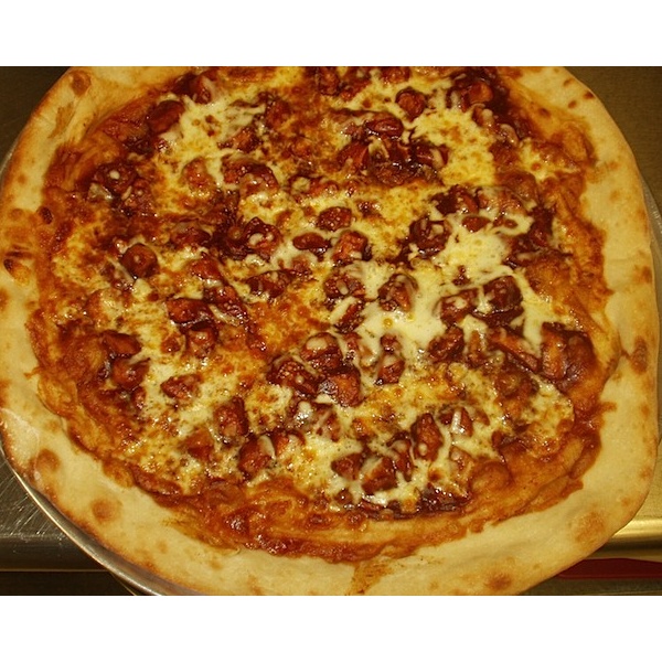 Order BBQ Chicken Pizza food online from Philadelphia Style Pizza store, Pikesville on bringmethat.com