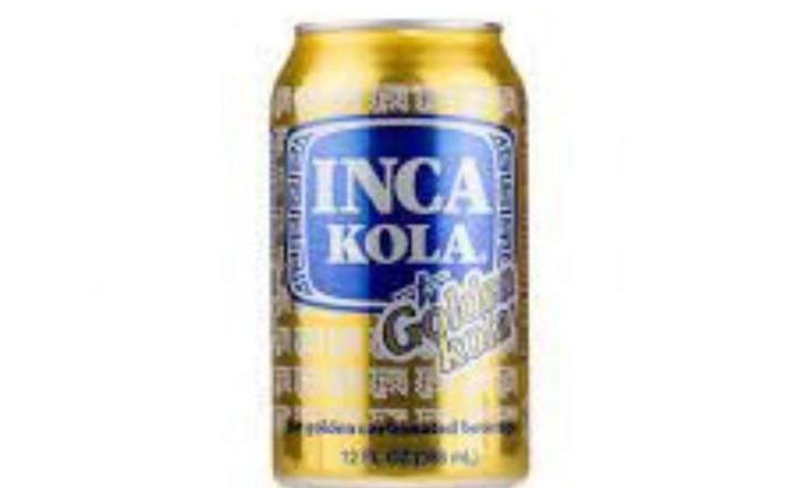 Order Inca Cola (Can) food online from Alpaca Peruvian Charcoal Chicken store, Morrisville on bringmethat.com