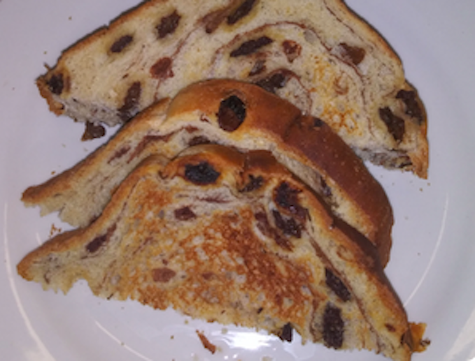 Order Raisin Toast food online from Amber Restaurant store, Knoxville on bringmethat.com