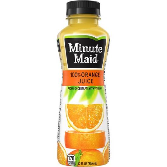 Order Minute Maid Orange Juice Bottle food online from Exxon Food Mart store, Port Huron on bringmethat.com