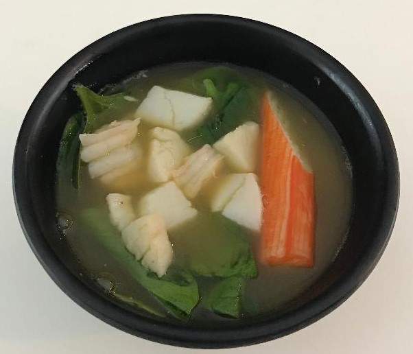 Order S3. Seafood Soup food online from Sushi Time store, Boston on bringmethat.com