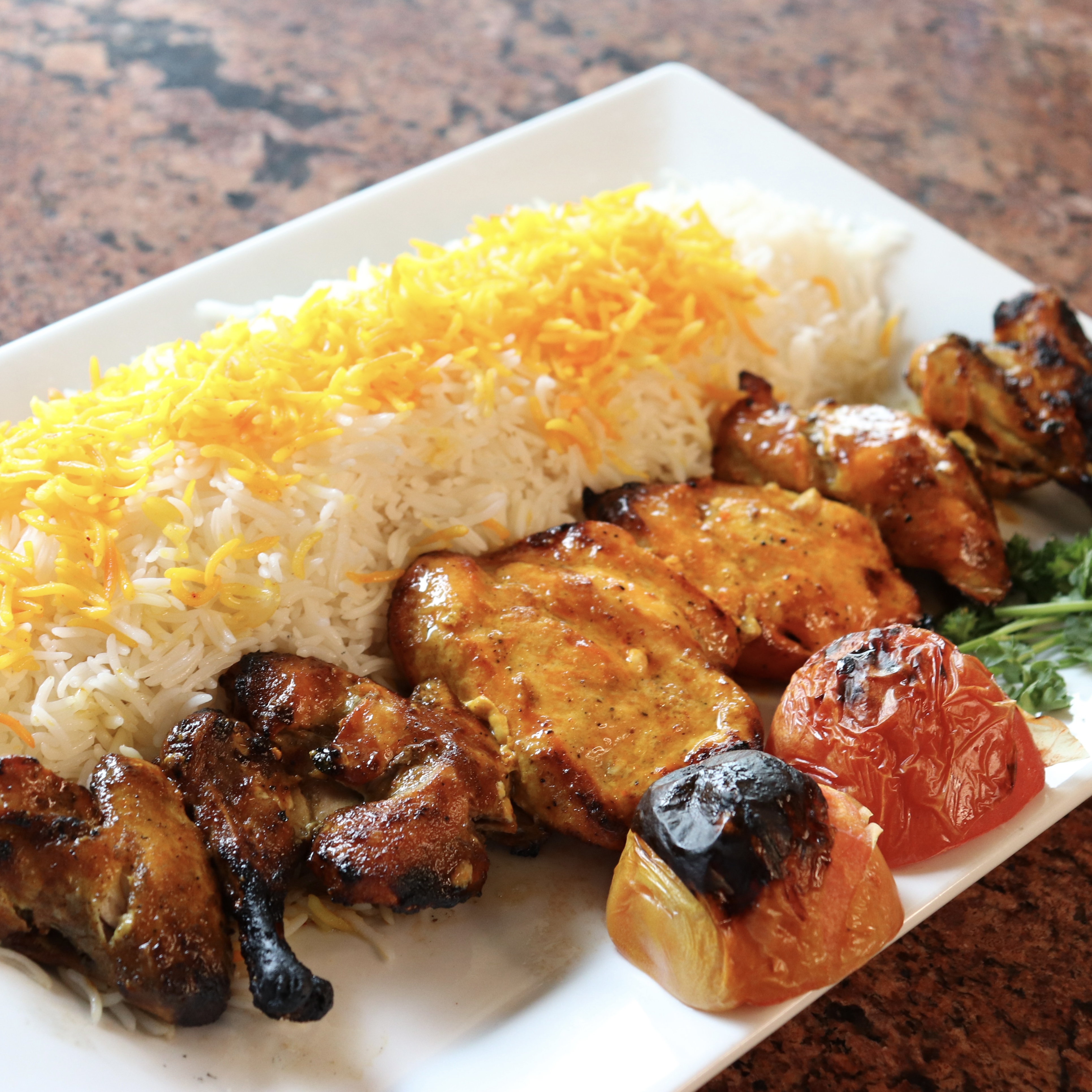 Order Chicken with Bone food online from Famous Kabob store, Sacramento on bringmethat.com