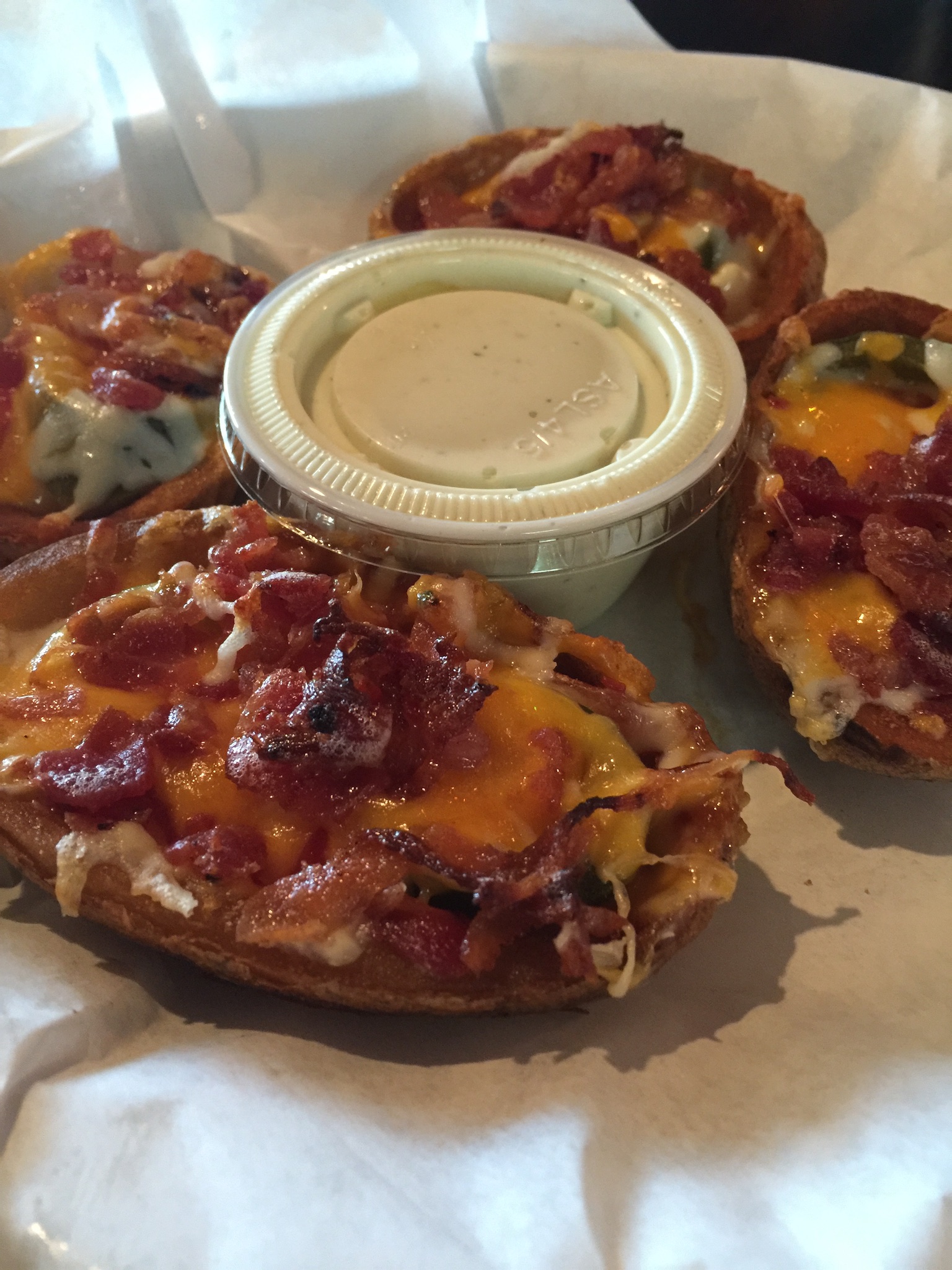 Order Potato Skins food online from Bosses Brickoven Pizza store, Lake Worth on bringmethat.com