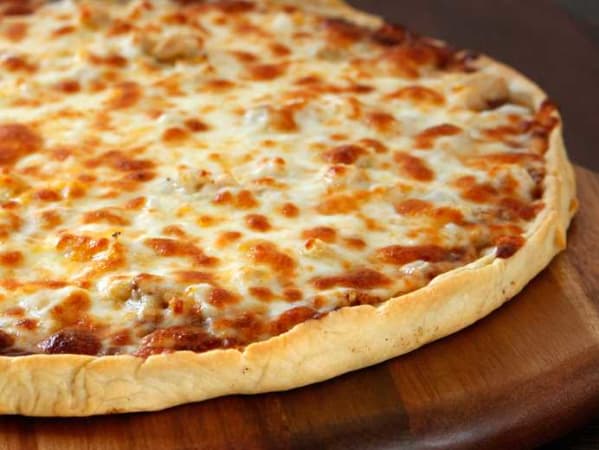 Order Carolina BBQ Chicken Pizza food online from Home Run Inn Pizza store, Chicago on bringmethat.com