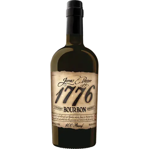 Order James E. Pepper 1776 Straight Bourbon Whiskey 750 ml. food online from Mirage Wine & Liquor store, Palm Springs on bringmethat.com