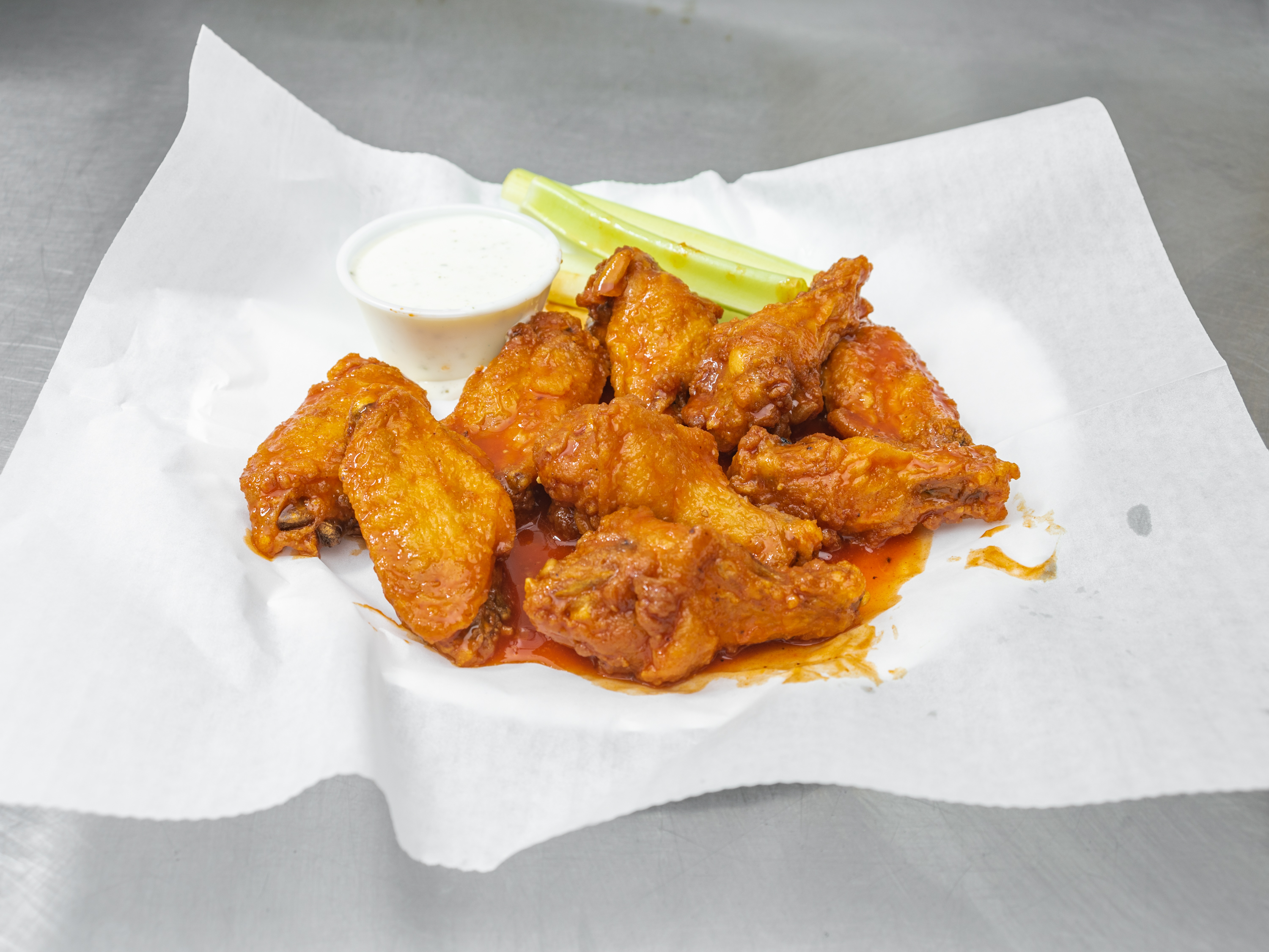 Order Hot Wings  food online from Flames Grill- 1258 Eastdale Cir store, Montgomery on bringmethat.com