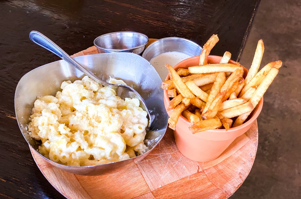 Order Kids Mac and Cheese food online from Fat Cat Bar & Grill, Tahoe City store, Tahoe City on bringmethat.com
